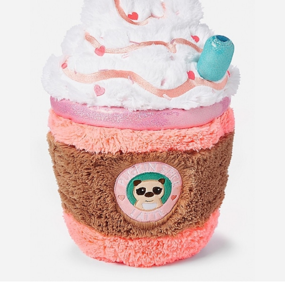 Pugkin Spice Latte plush